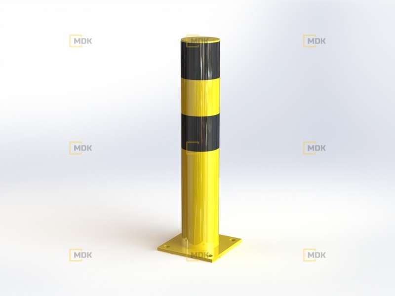 Ochranný sloupek QS04 Ø108x3, výška 600 mm